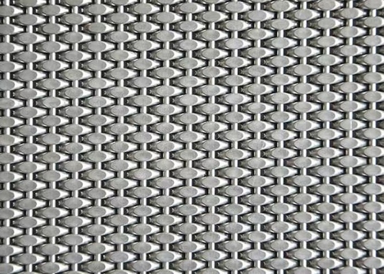 Alambre prensado tejido gabinete Mesh Square Cloth de la pantalla 1 pulgada de decorativo