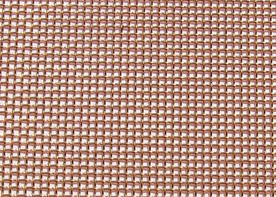 1-200 Mesh Woven Copper Mesh, paño de alambre de cobre de la longitud FH-002 de los 30m