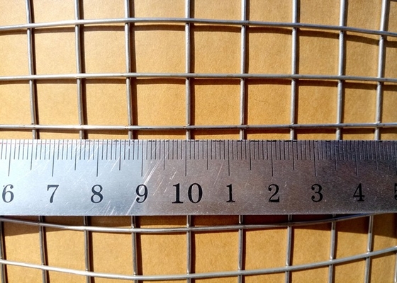 Agujero alambre soldado con autógena Mesh Stainless Steel Sheets Screen de 1x2 1 x 1 del rectángulo