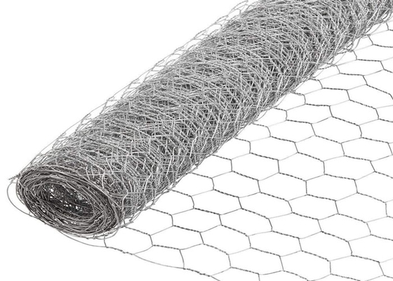 Malla de alambre galvanizada 0.5-5.0m m hexagonal torcida doble del pollo de la malla de alambre