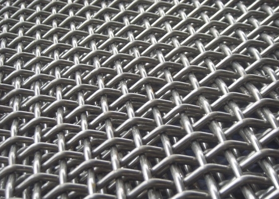 SS304 claramente prensó la malla de la pantalla de Mesh Fence Carbon Steel Mining del alambre