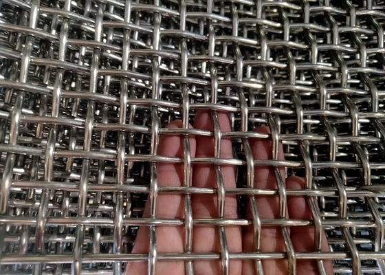SS304 claramente prensó la malla de la pantalla de Mesh Fence Carbon Steel Mining del alambre