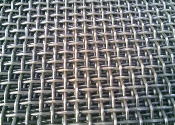 SS304 claramente prensó la malla de la pantalla de Mesh Fence Carbon Steel Mining del alambre