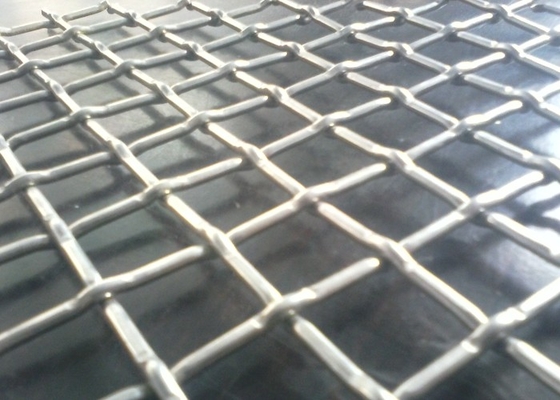Resistencia de desgaste prensada cerradura de Mesh Carbon Steel Surface Untreatment del alambre