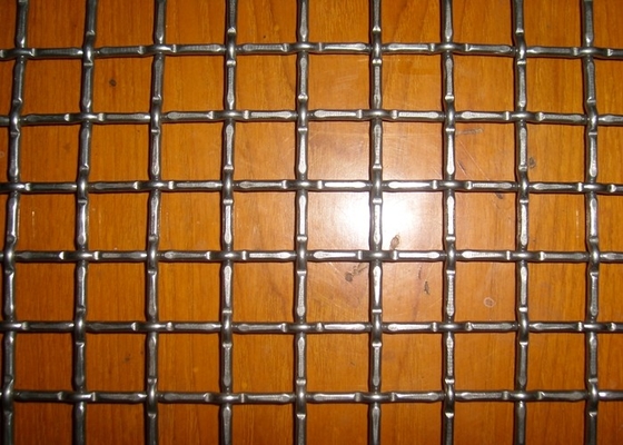 Resistencia de desgaste prensada cerradura de Mesh Carbon Steel Surface Untreatment del alambre