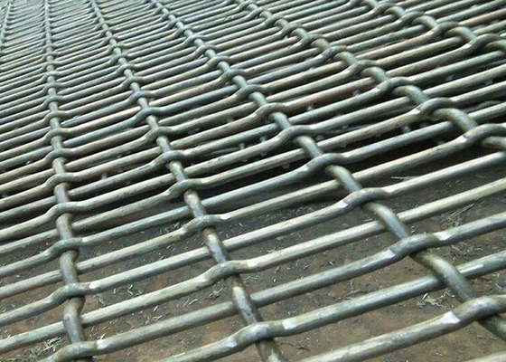 Malla de alambre tejida decorativa superior plana 10m - el color de la longitud de rollo de los 30m modificó para requisitos particulares