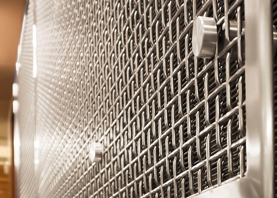 Alambre prensado barandilla decorativa Mesh Railing Infill Panels
