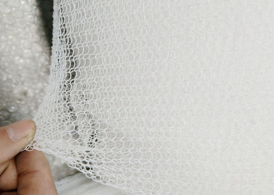 Malla hecha punto polipropileno, malla plástica que hace punto durable suave