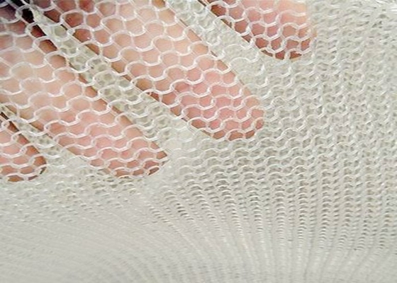Malla hecha punto polipropileno, malla plástica que hace punto durable suave