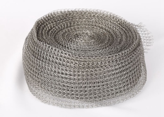 Anchura hecha punto de aluminio del rollo de Mesh Tube 50m m 100m m del alambre para los filtros