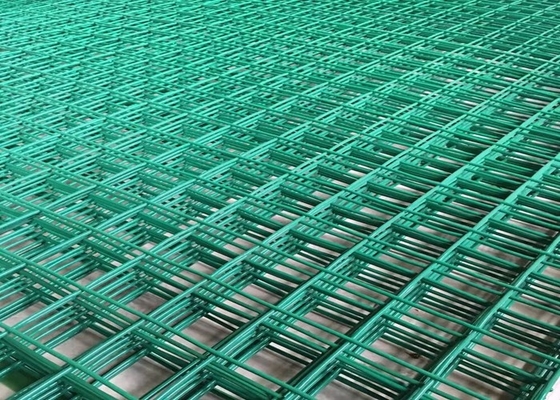 El PVC cubrió el alambre soldado con autógena Mesh Panel Long Hole indicador de alambre de 2,0 - de 4.0m m