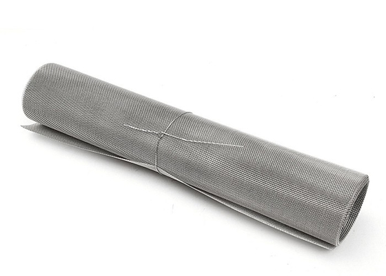 malla tejida de acero inoxidable ultra fina de Mesh Roll 300X300 del alambre de 0.04m m
