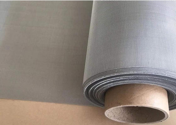 Perforación rectangular 0.03m m de SS316 350 Mesh Stainless Steel Wire Cloth