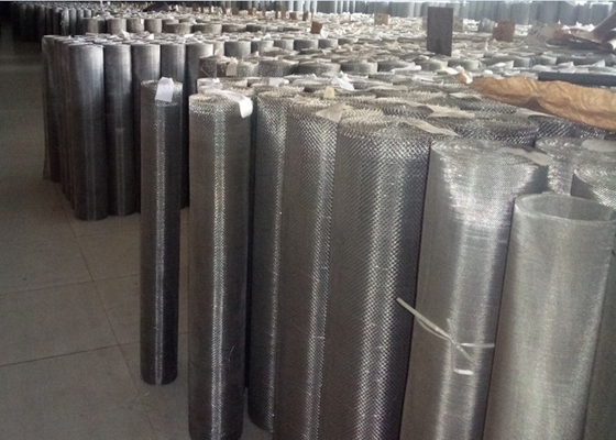 Paño de alambre de acero inoxidable T304 120 Mesh Plain Weave 0.5m-3M con buena resistencia ácida