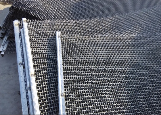 el acero 65mn prensó el alambre Mesh Square Hole Length Customized para tamizar