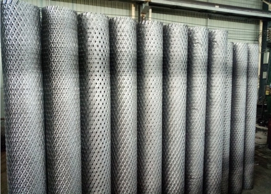 Metal ampliado de acero inoxidable estándar Mesh Screen Diamond Shaped Patterns