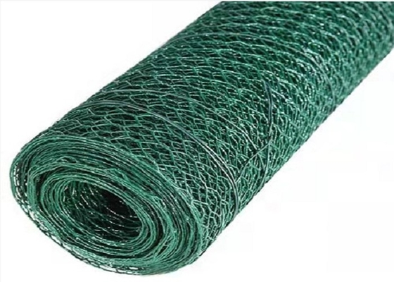 El PVC cubrió la malla de alambre hexagonal malla plástica hexagonal de 0.6m m - de 4.4m m