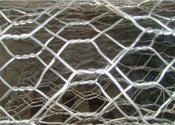 Envase de piedra flexible y permeable/cesta hexagonal de Gabion