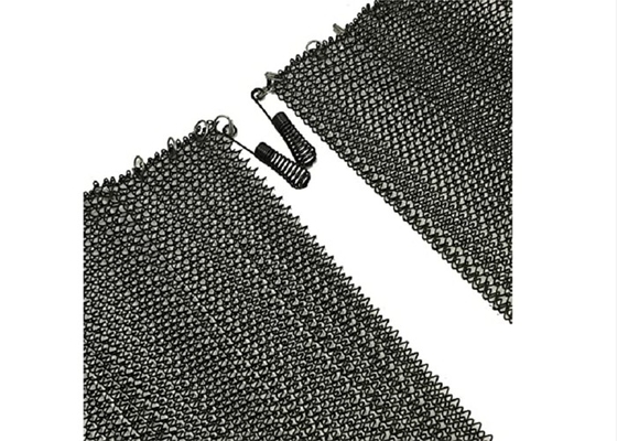 cortina arquitectónica de la pantalla de Mesh Acid Resistant Fireplace Mesh del metal de 1.5m m