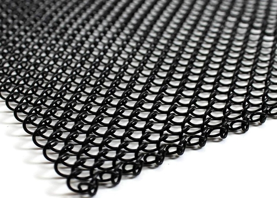 cortina arquitectónica de la pantalla de Mesh Acid Resistant Fireplace Mesh del metal de 1.5m m