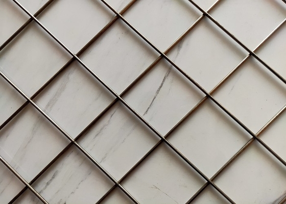 Agujero alambre soldado con autógena Mesh Stainless Steel Sheets Screen de 1x2 1 x 1 del rectángulo
