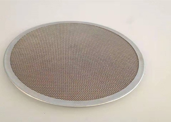 Filtro de acero inoxidable modificado para requisitos particulares del diámetro 0.02m m Mesh Discs For Lubrication Oil