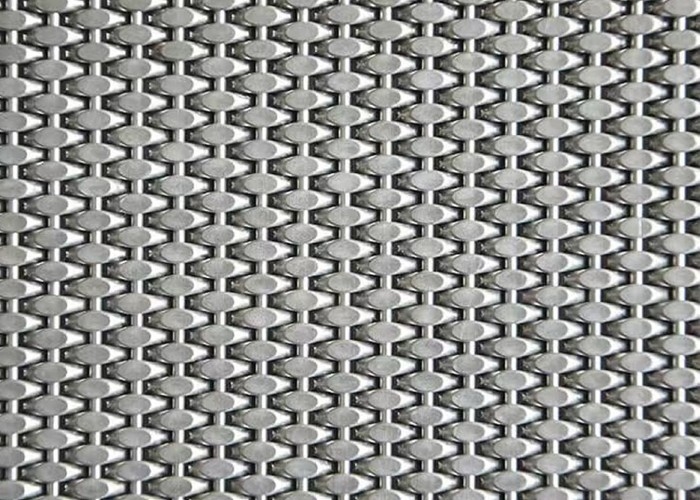Alambre prensado tejido gabinete Mesh Square Cloth de la pantalla 1 pulgada de decorativo