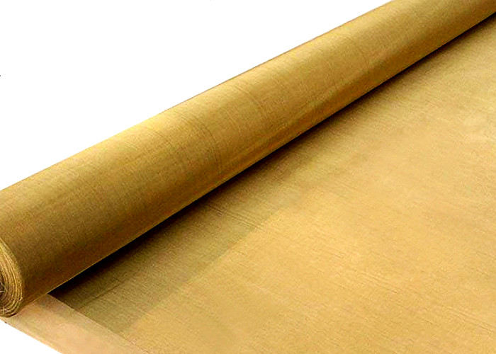 SWG42 80X80 Mesh Brass Filter Screen Mesh/malla de cobre amarillo tejida de filtración