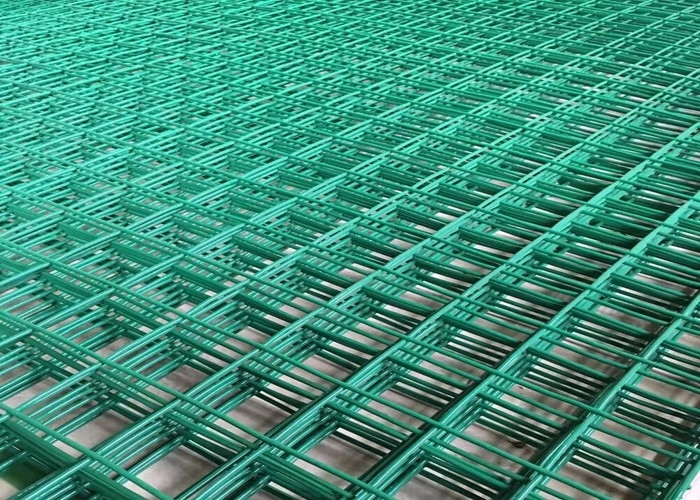 El PVC cubrió el alambre soldado con autógena Mesh Panel Long Hole indicador de alambre de 2,0 - de 4.0m m